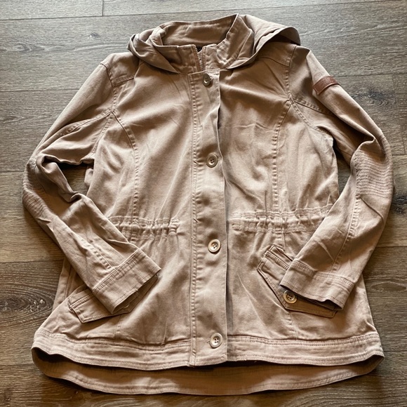 Tan Utility Jacket - Picture 2 of 3